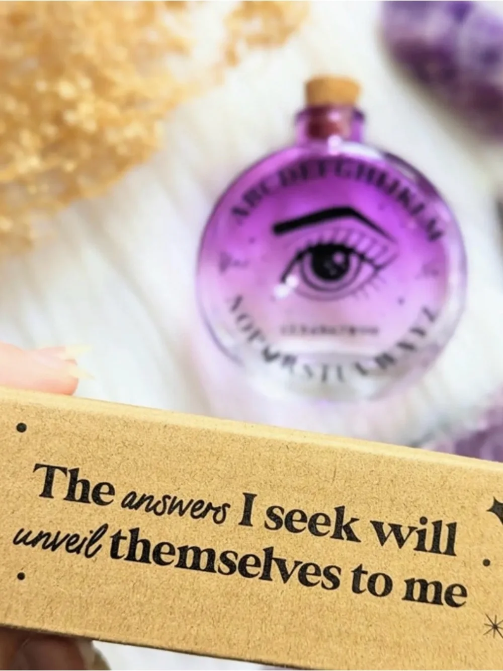 Cosmic Answers Potion Bottle